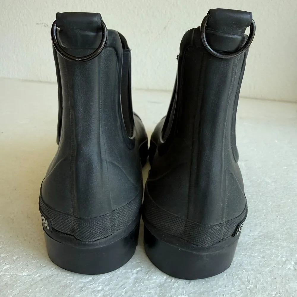 Stutterheim x Novesta Chelsea Rainwalker waterproof Rain Boots Black Size 10